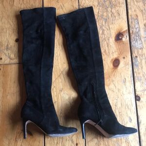 Cole Haan Over the Knee Boots. Suede. Size 38.5